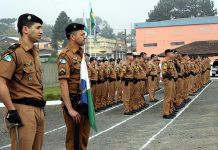 Casa Civil autoriza 110 vagas para concursos PM e Bombeiros-PR