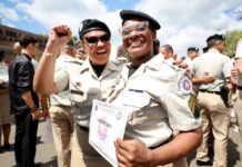 Polícia Militar forma 501 novos sargentos, que vão reforçar o policiamento de rua na capital e interior do estado