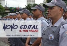 Sai segundo edital com mais 2,7 mil vagas de soldado